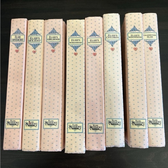 Elsie Dinsmore Series Hardback Books 1-8 - Picture 1 of 9